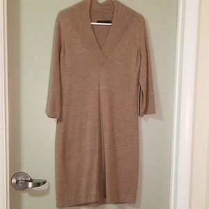 Three Quarter sleeved sweater dress